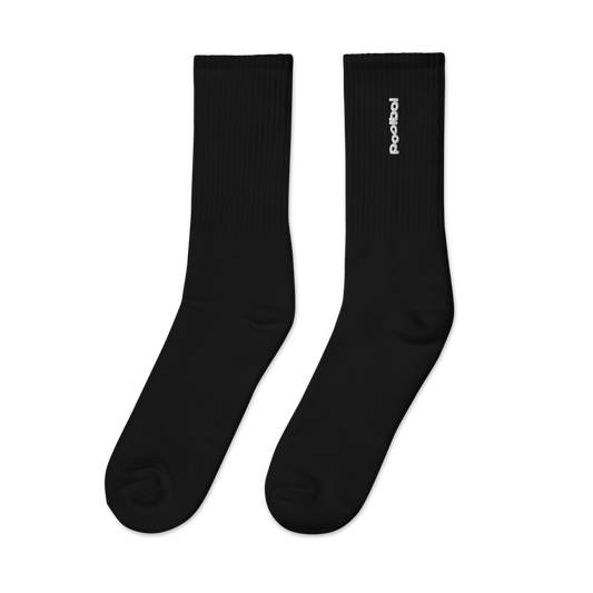 "poolboi" BLACK SOCKS