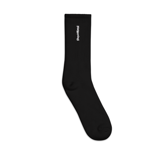 "poolboi" BLACK SOCKS